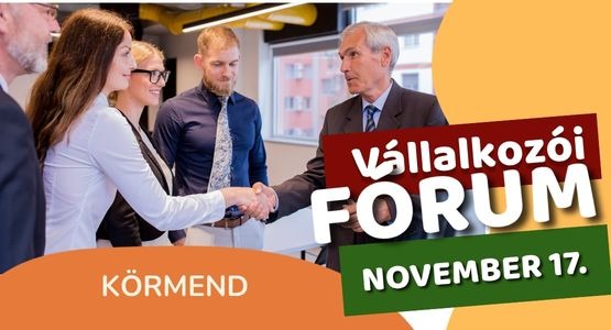 Járási vállalkozói fórum - Körmend 11.17.