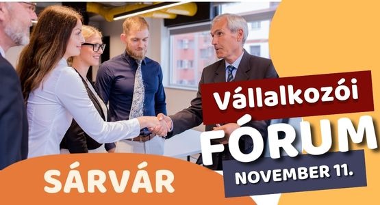Járási vállalkozói fórum - SÁRVÁR 11.11.