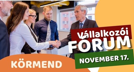 Járási vállalkozói fórum - Körmend 11.17.