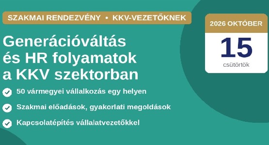 Generációváltás és HR folyamatok a KKV szektorban