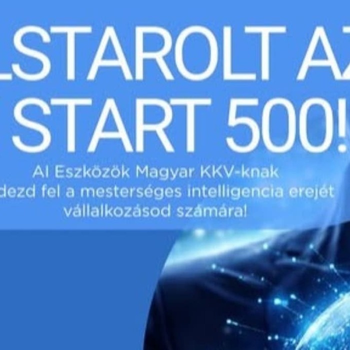 Elkezdődött a jelentkezés az AI Start 500 programra