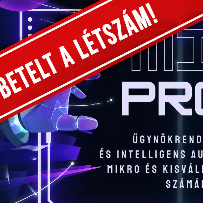 MI PRO - KÉPZÉS - Ügynökrendszerek és intelligens automatizálás mikro és kisvállalkozások számára