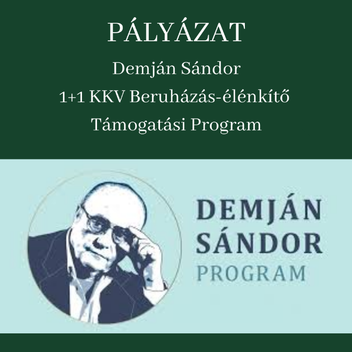 Módosult a Demján Sándor 1+1 Kkv Beruházás-élénkítő Támogatási Program pályázati felhívása