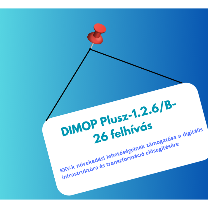 KKV-k növekedési lehetőségeinek támogatása a digitális infrastruktúra és transzformáció elősegítésére