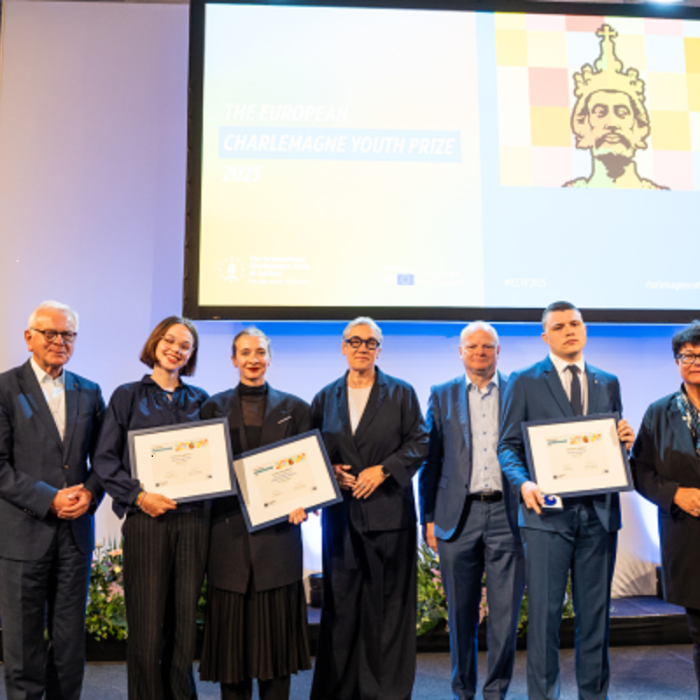 Pán-európai médiaprojekt nyerte az Európai Nagy Károly Ifjúsági Díjat