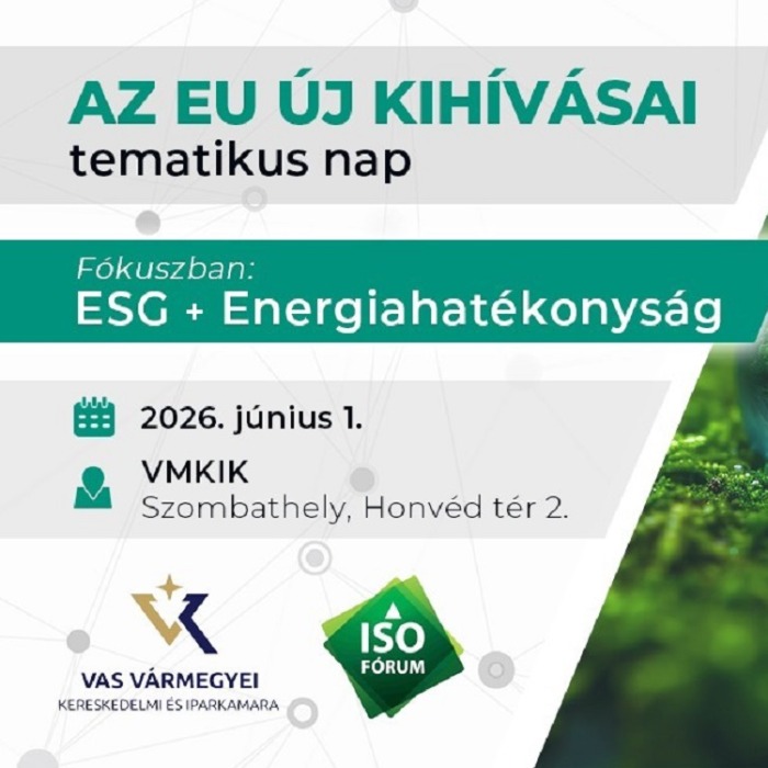 EU új kihívása - Fókuszban az ESG - kamarai workshop