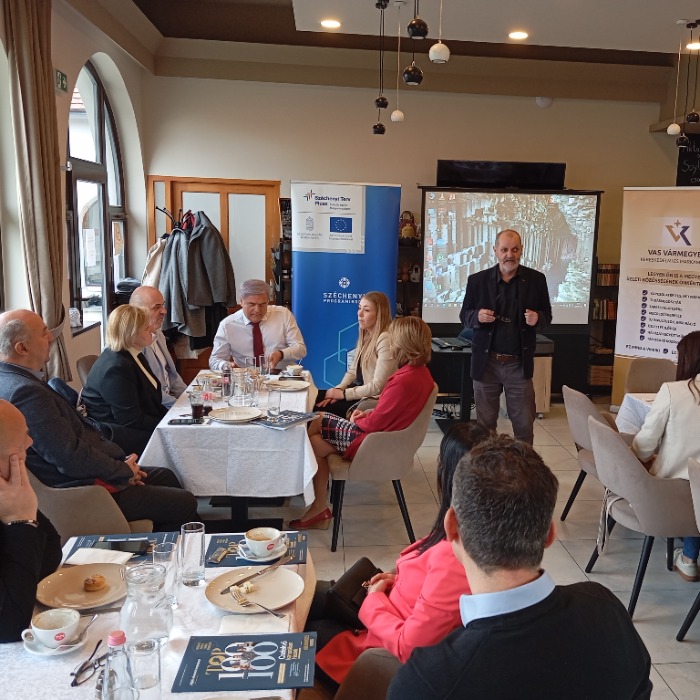 Középpontban a helyi vállalkozások: Sikeresen zajlik a vármegyei Üzleti Reggeli sorozat