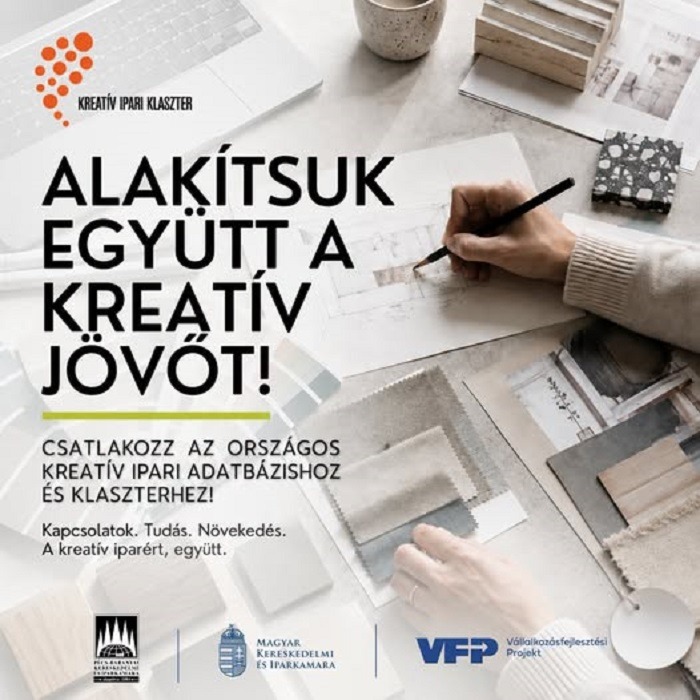 Csatlakozzon Ön is az országossá bővülő Kreatív Ipari Klaszterhez!