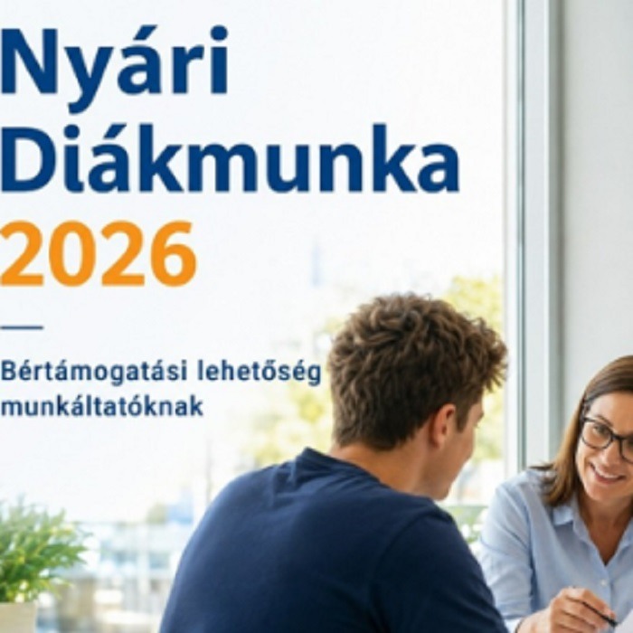 Nyári Diákmunka 2026 – bértámogatási lehetőség munkáltatóknak