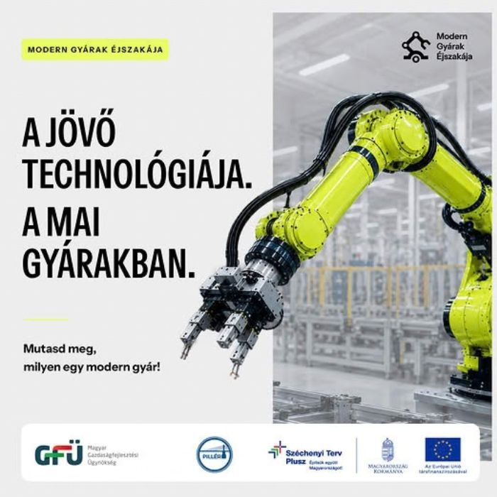 Modern Gyárak Éjszakája 2026