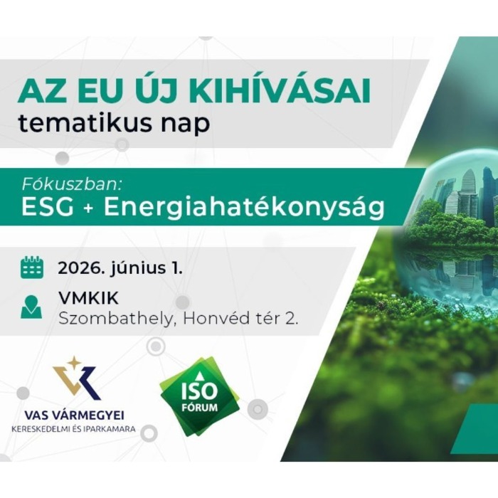 EU új kihívása - Fókuszban az ESG - kamarai workshop
