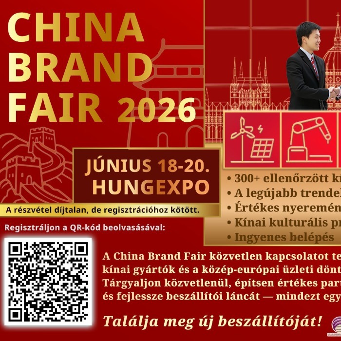 China Brand Fair 2026 - 2026. június 18-20.