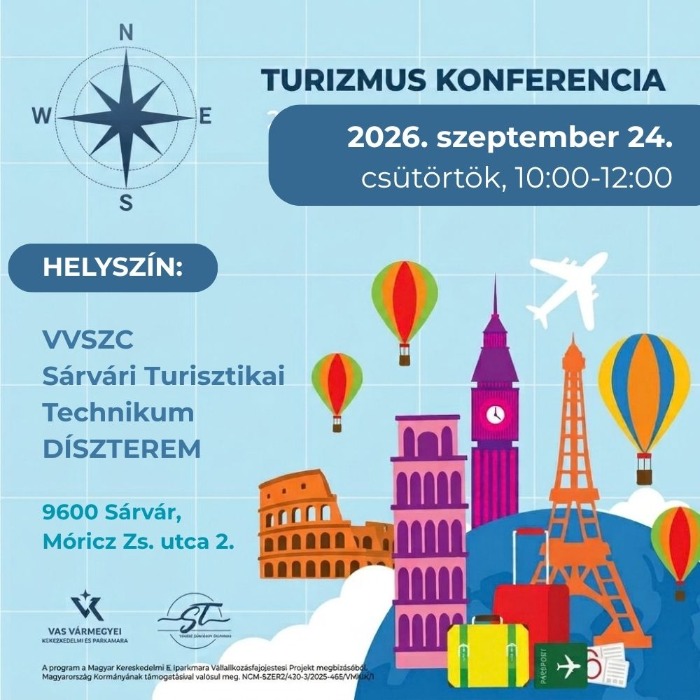 Meghívó: Turisztikai Konferencia a Turizmus Világnapja alkalmából Sárváron
